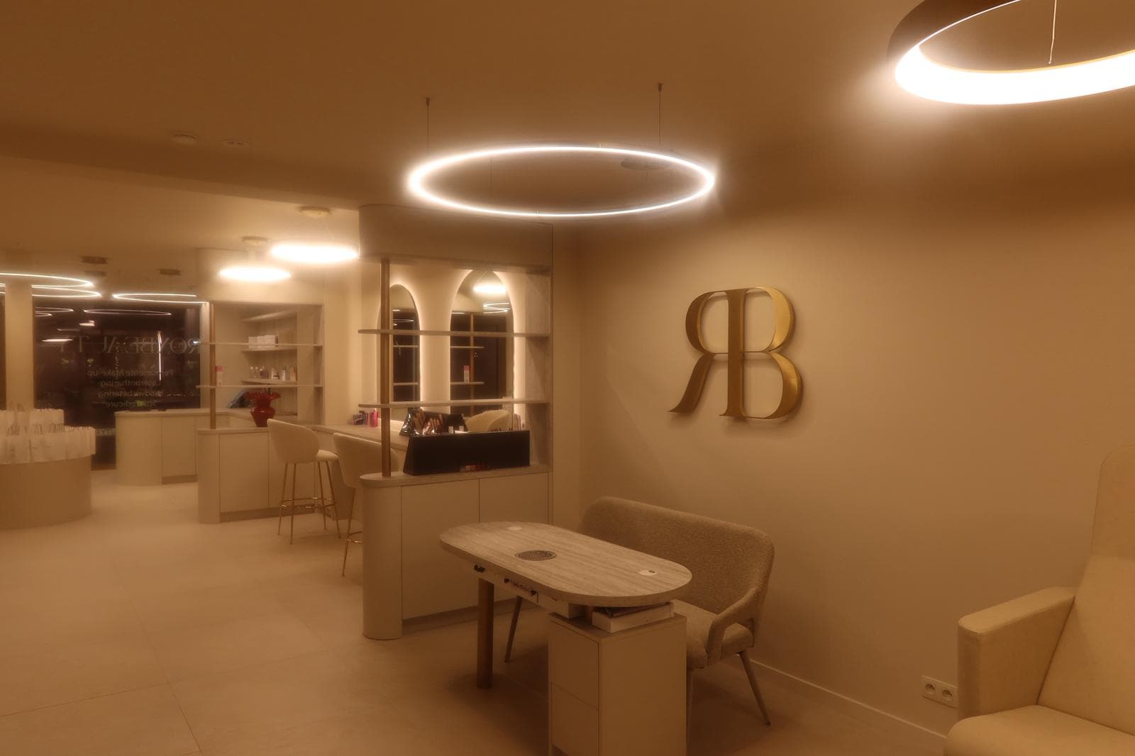 Interieurdetail uit het Rox Beauty project